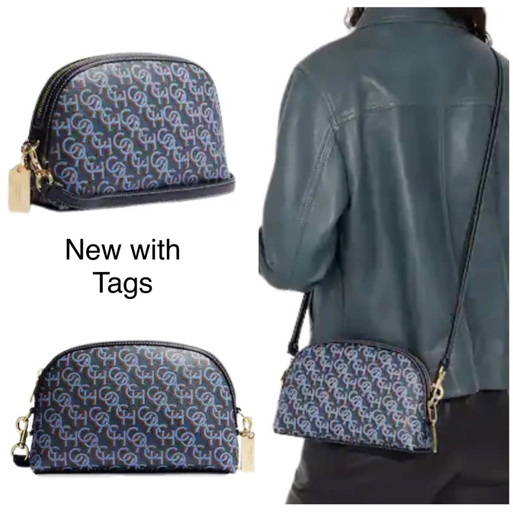 NWT Coach MADI CROSSBODY WITH COACH MONOGRAM PRINT